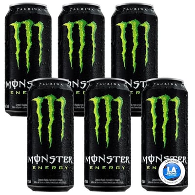 Kit Energético Monster 473ml 6 Unidades