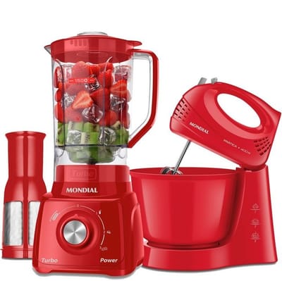 Kit Liquidificador + Batedeira Mondial