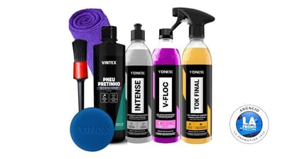 Kit Shampoo V-Floc Cera Tok Vonixx Pretinho Vintex