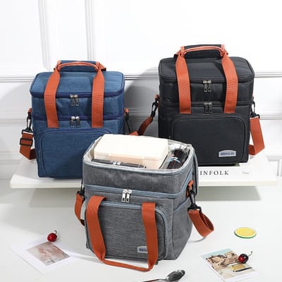 Bolsa Térmica Grande Capacidade para Viagens e Piquenique