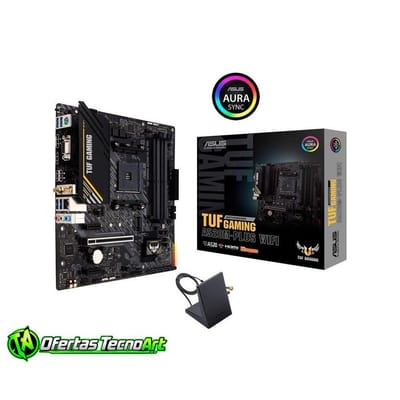 Placa Mãe ASUS TUF GAMING A520M-PLUS WIFI AM4