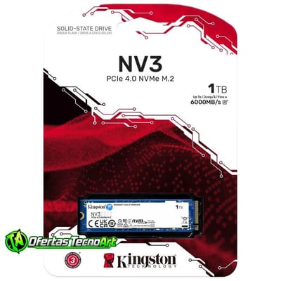 SSD M.2 NVMe 1TB Kingston NV3 SNV3S/1000G