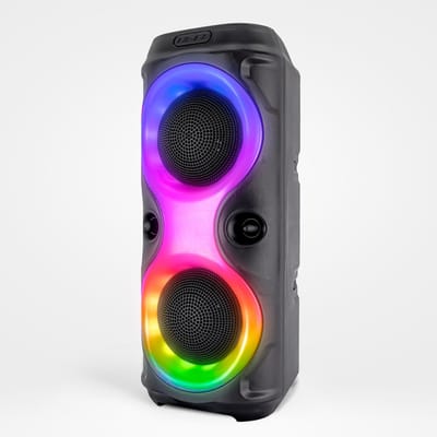 Caixa de Som Bluetooth Portátil LED RGB 30W