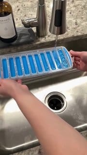 Forma de Gelo Silicone Palito 10 Cavidades