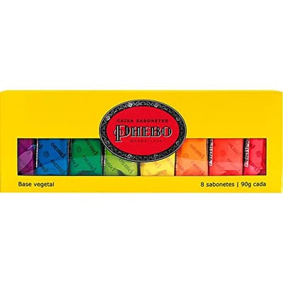 Kit Sabonete PHEBO Amarelo 720g