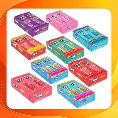 Balas De Gelatinas Tubes 15gr C/12 Unidades Fini