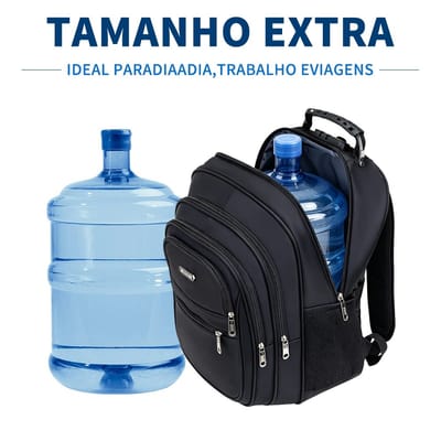 Mochila Masculina Grande Impermeável para Notebook