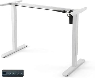 Estrutura de Mesa Elétrica Ajustável em Pé e Sentado