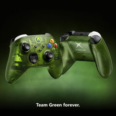 Controle sem fio XBOX X25 Edição Especial 25 anos