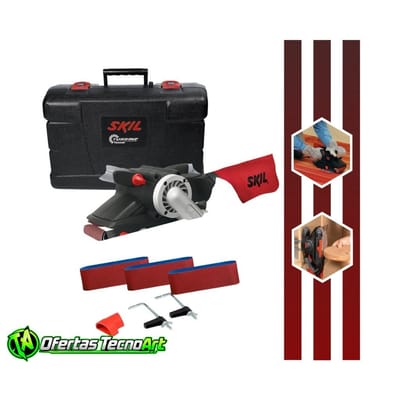 Lixadeira de Cinta 900W Skil 7640 com Maleta e Acessórios