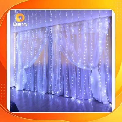 Cortina 300 Leds Branca 3x3 Metros para Festas e Eventos
