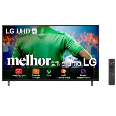 Smart TV LG 65" LED UHD 4K 60Hz a7 AI Processor