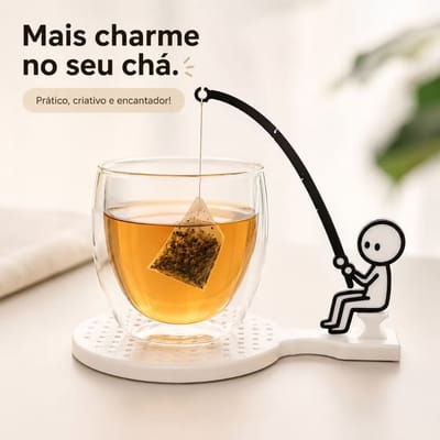 Suporte Para Sachê de Chá Porta Chá Caneca