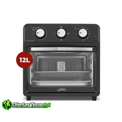 Air Fryer Oven Britânia 12L Bella Cuccina 1500W