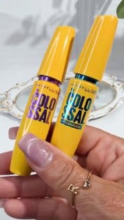 Máscara Para Cílios Rimel Colossal A Prova D'água - Febella