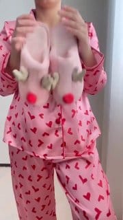 Pijama Feminino Americano Comprido de Inverno