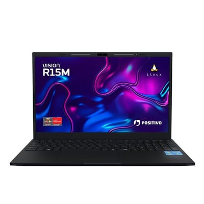 Notebook Positivo Vision Ryzen 5 8GB 256GB 15