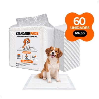Tapete Higiênico para Cachorro 30 Unidades 60x60