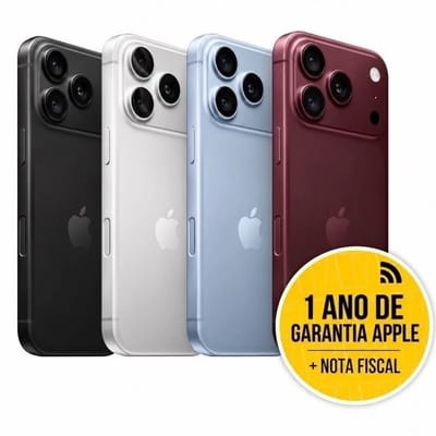Celular Apple iPhone 18 Pro e 18 Pro Max 256GB 512GB 5G NFC