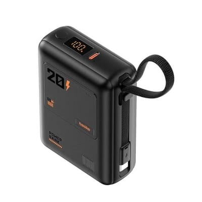 Carregador Portátil 65W 20000mAh Power Delivery Preto