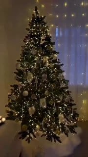 Arvore de Natal Luxo 1,50m com 500 Galhos