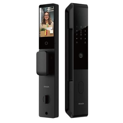 Fechadura Digital WiFi 9 em 1 com Reconhecimento Facial 3D