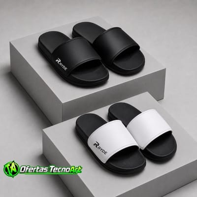 Kit 2 Pares de Slide Confortável e Antiderrapante
