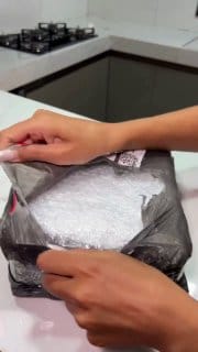 Jogo 6 Xícaras de Vidro Transparente 200ml