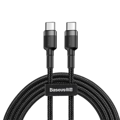 Cabo USB-C para USB-C 2 metros Baseus Turbo 60W