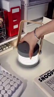 Luminária Led De Mesa Telescópica Recarregável Suporte Com Cabo USB Envio Imediato