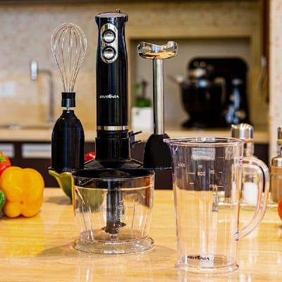 Mixer 3 em 1, 500W, 2 velocidades, Bmx400, Preto, 220v, Britânia