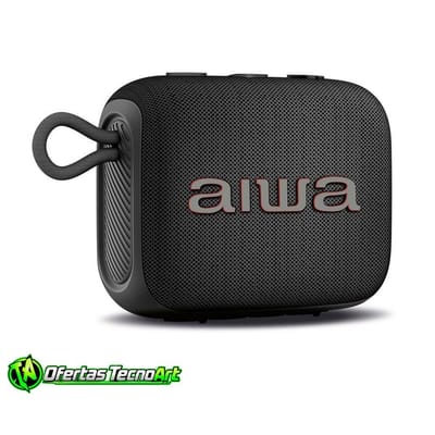 Caixa de Som AIWA AWS-SP-07-B Bluetooth 7W RMS IPX5