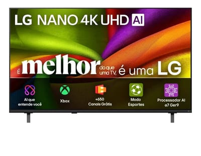 Smart TV LG 65" Nano UHD AI 4K 2026 (NU850)