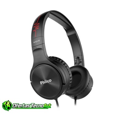 Fone de Ouvido Philco PFO02P Wave Flat