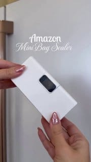 Mini Selador de Sacos 2 em 1 Portátil