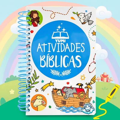 Livro Infantil 365 Atividades Bíblicas Para Crianças