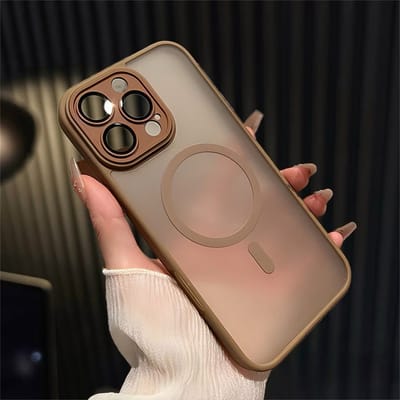 Capa Magsafe Para iPhone 11 12 13 14 15 16 17 Pro Max/17 Air/16E
