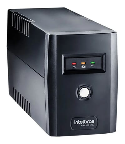 Nobreak Interativo Intelbras XNB 600VA Monovolt 120V Preto