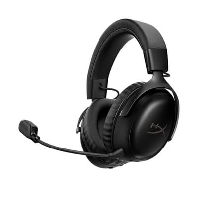 Headset Gamer HyperX Cloud III S Wireless – PC, PS5, PS4, Nintendo Switch, Drivers de 53 mm, Áudio DTS, Microfone de 10 mm, 2,4 GHz, Bluetooth, Preto (A59YZAA)