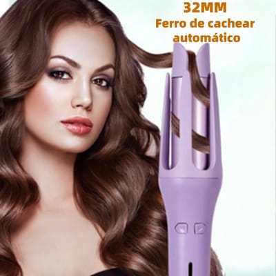 Modelador de Cachos Giratório Bivolt com Aquecimento Rápido