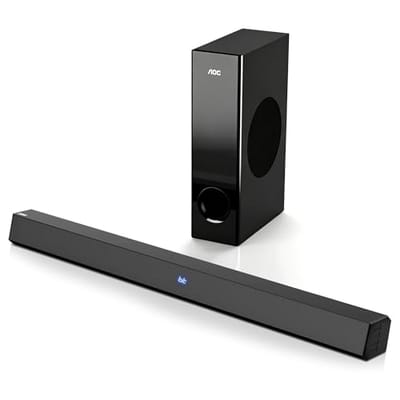 AOC ACS3410 Soundbar 2.1 Canais Home Theater