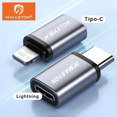 Electro Nest Adaptador Conversor OTG Cabo Tipo-C Para Lightning ZHQ-25 ZHQ-26