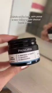 Creme Hidratante Facial 5% Manteiga de Karité + 5% Glicerina + 2% Niacinamida CH-01Principia - 50g