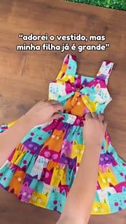 Vestido Infantil Menina Luxo Gatinho