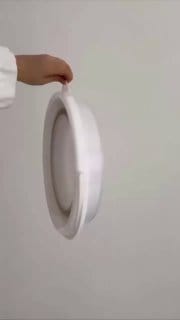 Balde Dobrável Retrátil 10 L/12 Litros Silicone Original Multiuso Portátil