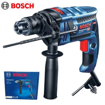 Furadeira de Impacto e Elétrica Parafusadeira Bosch Original GSB 16 RE 1200W 1/2"