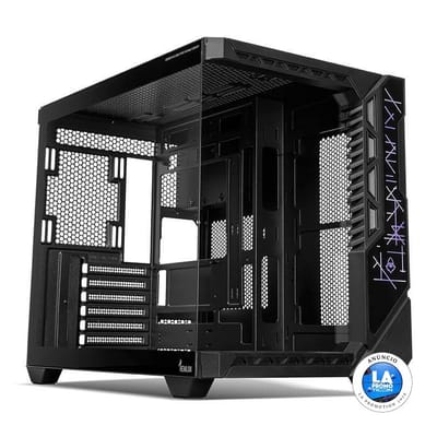 Gabinete Gamer Mancer Hemlok Mid-Tower Lateral de Vidro