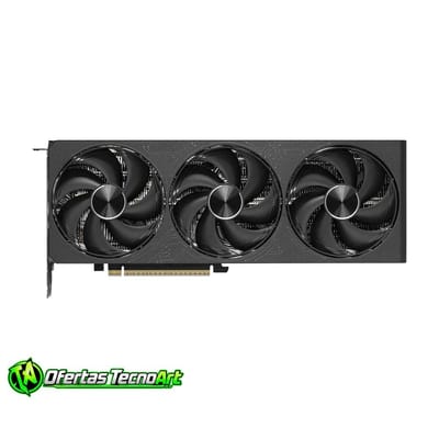Placa de Vídeo MSI GeForce RTX 5080 INSPIRE 3X BLACK OC 16GB GDDR7 PCIe 5.0 DLSS4 Ray Tracing 912-V531-686