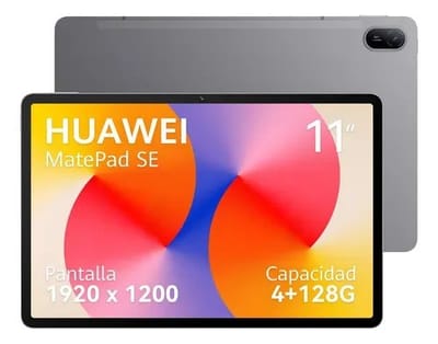 HUAWEI MatePad SE 11 4GB+128GB Tablet,FullView Display,Bateria de grande capacidade,Cantinho das Crianças,Design de Corpo Único em Metal,Superbateria de 7700 mAh + 22.5W,Cinza Nebula