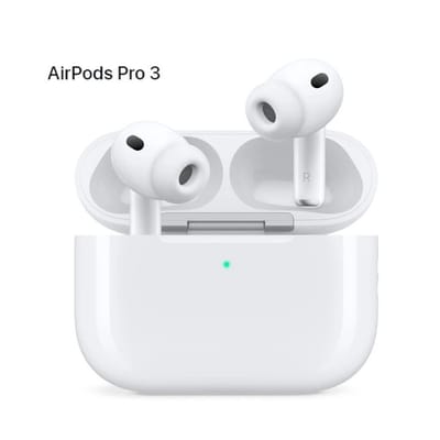 Fone de Ouvido Apple AirPods Pro 3 USB-C Magsafe com Cancelamento Ruído Original Apple